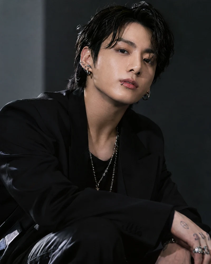 Foto van Jung Kook (정국) van de K-popgroep BTS